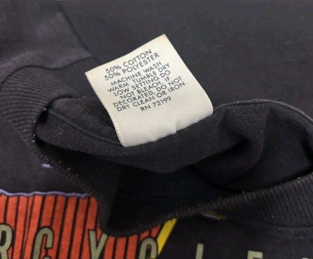 เสื้อยืด Vintage Harley-Davidson 1987 รูปที่ 6