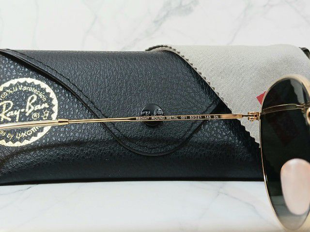 แว่นตา Ray-Ban Original Roundmetal  รูปที่ 9