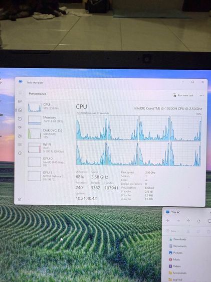 ขาย Acer Nitro 5 AN515-55 RAM 32GB GTX1650 จอ 144Hz แถม จอ IPS 22 นิ้ว รูปที่ 3