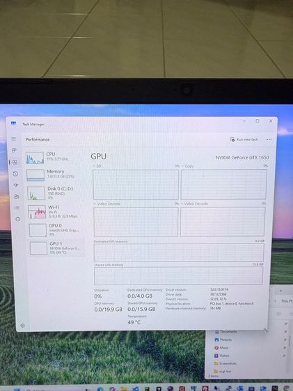 ขาย Acer Nitro 5 AN515-55 RAM 32GB GTX1650 จอ 144Hz แถม จอ IPS 22 นิ้ว รูปที่ 4