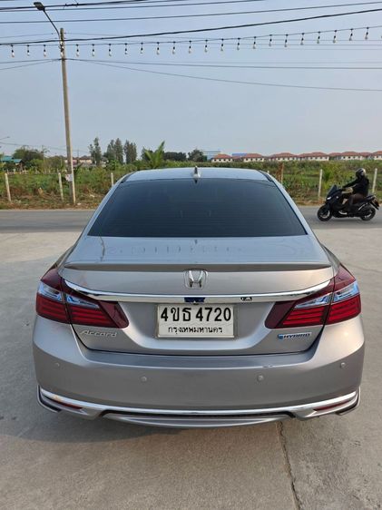 Honda Accord 2018 2.0 Hybrid Tech Sedan ไฮบริด ไม่ติดแก๊ส เกียร์อัตโนมัติ บรอนซ์เงิน รูปที่ 4