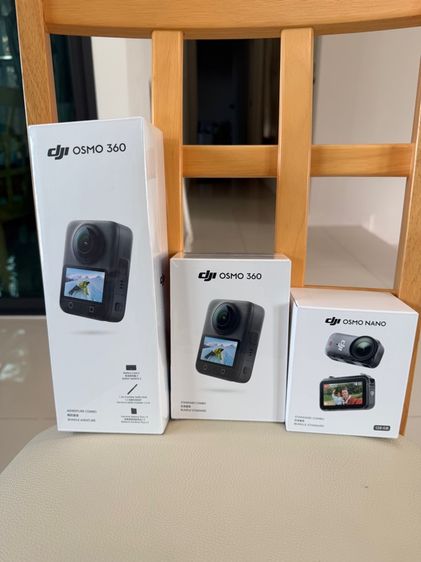 กล้อง DJI 360 มือหนึ่ง 3 รุ่น ยังไม่แกะกล่อง ประกันศูนย์ 1ปี