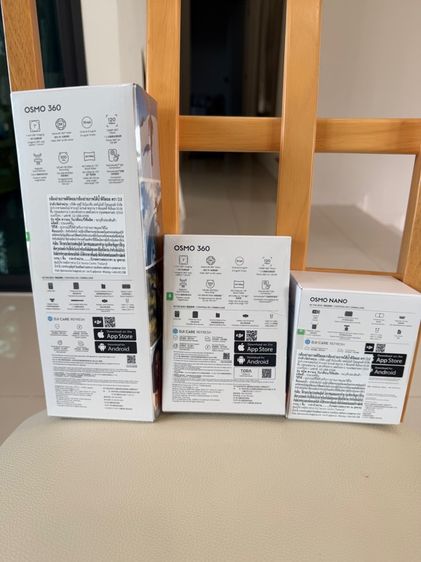 กล้อง DJI 360 มือหนึ่ง 3 รุ่น ยังไม่แกะกล่อง ประกันศูนย์ 1ปี รูปที่ 2