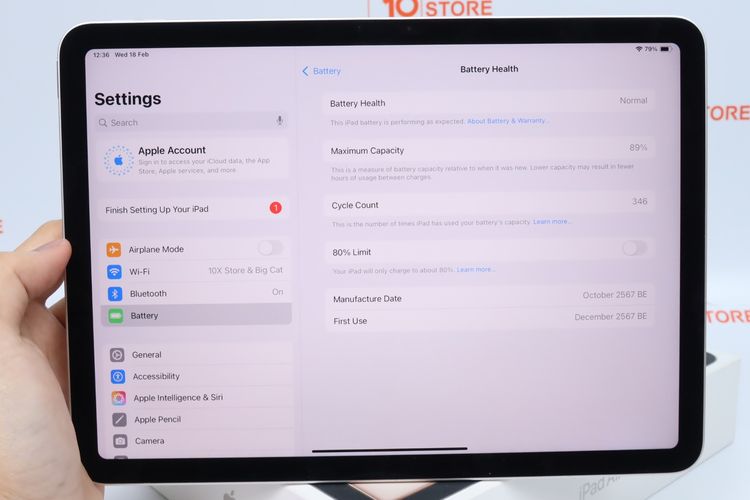 iPad Air M2 11" 128GB WiFi - ID26020251 รูปที่ 12