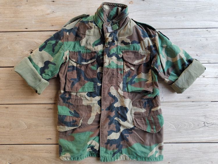 Jacket Field M65 Woodland  รูปที่ 5