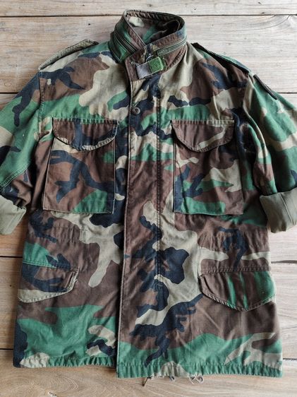 แขนยาว Jacket Field M65 Woodland 