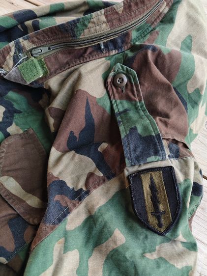 Jacket Field M65 Woodland  รูปที่ 7