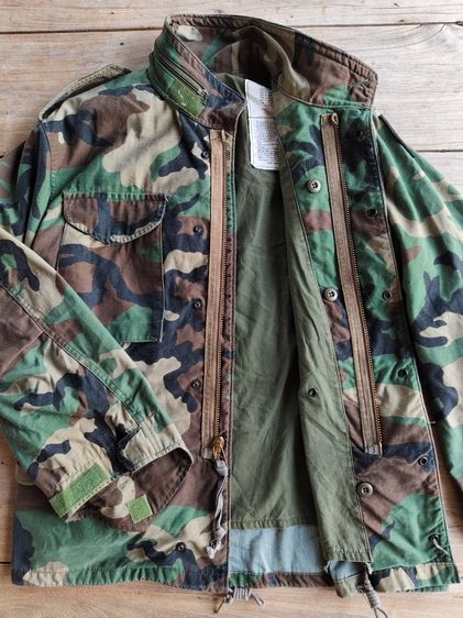 Jacket Field M65 Woodland  รูปที่ 2