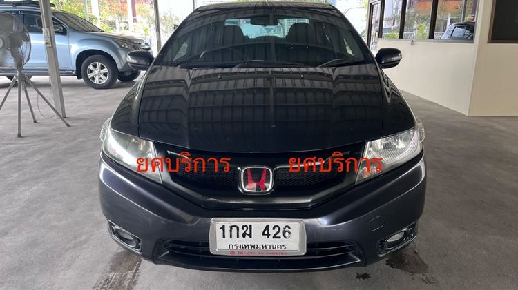 Honda City 2012 1.5 Sv i-VTEC Sedan เบนซิน ไม่ติดแก๊ส เกียร์อัตโนมัติ ดำ รูปที่ 3