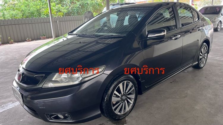 Honda City 2012 1.5 Sv i-VTEC Sedan เบนซิน ไม่ติดแก๊ส เกียร์อัตโนมัติ ดำ รูปที่ 4