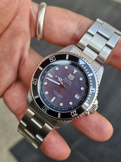 Elgin รหัส FK 1426 FL ระบบ Quartz กินแสง Solar drive รูปที่ 5