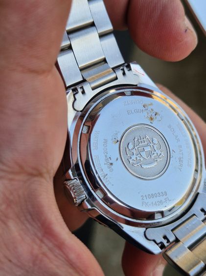 Elgin รหัส FK 1426 FL ระบบ Quartz กินแสง Solar drive รูปที่ 6