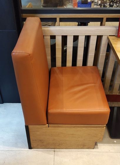 โซฟาเล็ก  สีส้ม Sofa Short