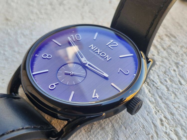 อื่นๆ ดำ Nixon รุ่น The C45 SS ระบบ Quartz Swiss made พร้อมกล่อง