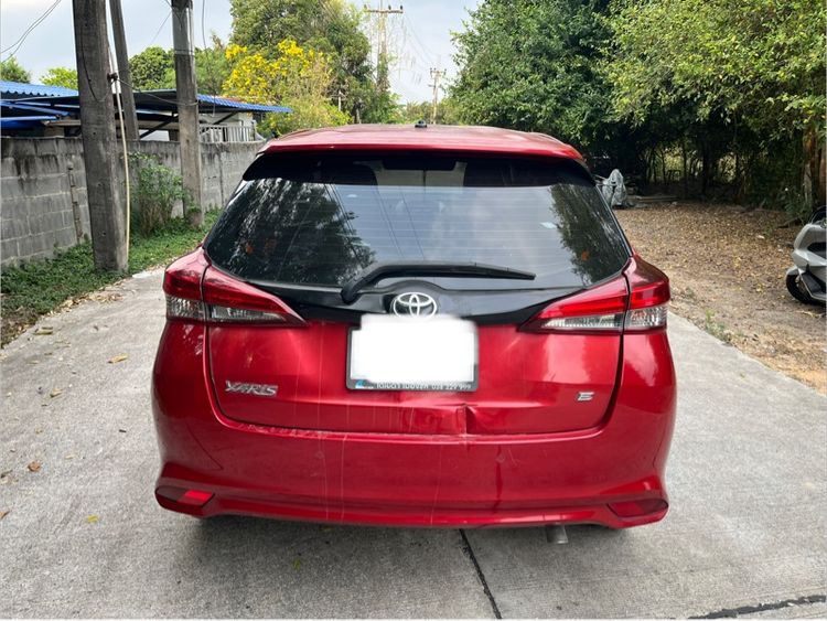 Toyota Yaris 2019 1.2 E เบนซิน ไม่ติดแก๊ส เกียร์อัตโนมัติ แดง รูปที่ 2