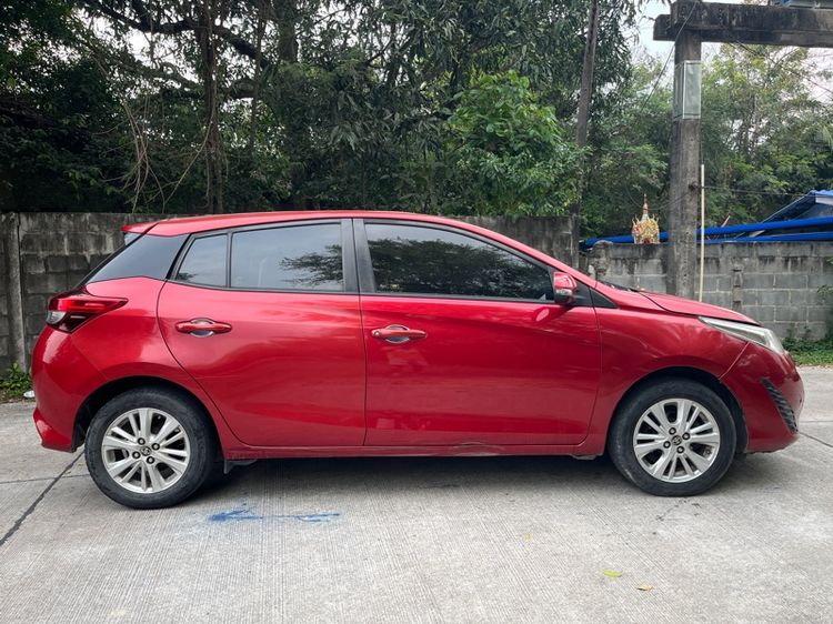 Toyota Yaris 2019 1.2 E เบนซิน ไม่ติดแก๊ส เกียร์อัตโนมัติ แดง รูปที่ 4