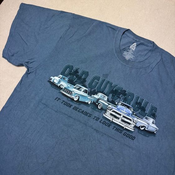 เสื้อยืด Old Guys Rule Size XL รูปที่ 3