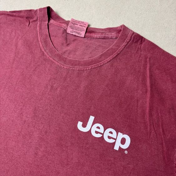 เสื้อยืด Jeep งานผ้าฝอกใส่สบาย Size L  รูปที่ 5