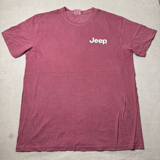 เสื้อยืด Jeep งานผ้าฝอกใส่สบาย Size L  รูปที่ 6
