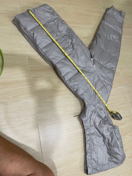 เสื้อขนเป็ด ไม่หนามาก กันหนาว กันลม สีเทาเงิน รูปที่ 3