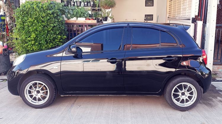 Nissan March 2017 1.2 E Limited Edition Sedan เบนซิน เกียร์อัตโนมัติ ดำ รูปที่ 4