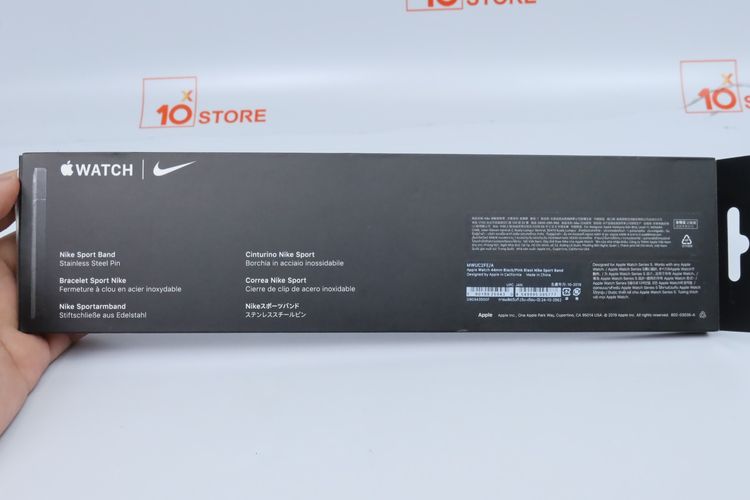 สาย Apple Watch Nike Sport Band 44mm Black.Pink Blast   - IDPS26020004 รูปที่ 5
