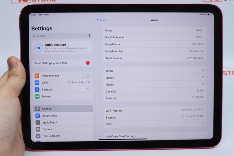 iPad Gen 11 128GB WiFi  - ID26020254 รูปที่ 12