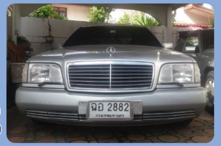 Mercedes-Benz S-Class 1996 S320 Sedan เบนซิน ไม่ติดแก๊ส เกียร์อัตโนมัติ เทา รูปที่ 3