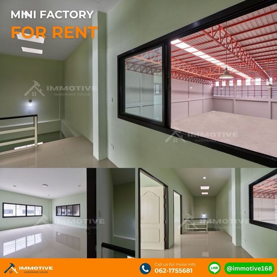 ไม่ใช่ มินิแฟค ให้เช่า สมุทรสาคร 115บ. ต่อ ตรม. มี รง.4  รูปที่ 4