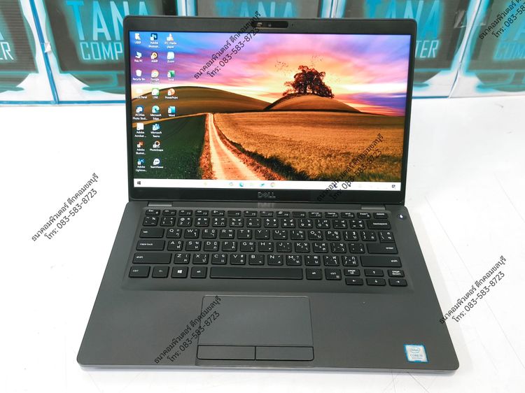 โน๊ตบุคทำงานมือสอง DELL Intel I5-8365U Ram16GB SSD500GB รูปที่ 2