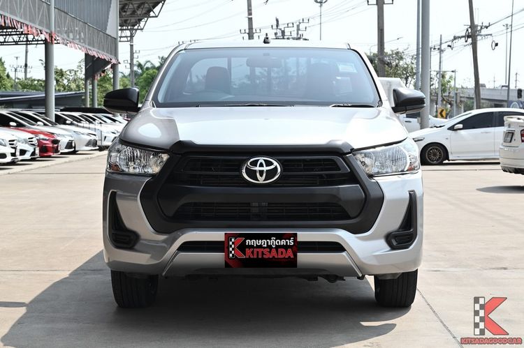 Toyota Hilux Revo 2021 2.4 Entry Pickup ดีเซล ไม่ติดแก๊ส เกียร์อัตโนมัติ บรอนซ์เงิน รูปที่ 2