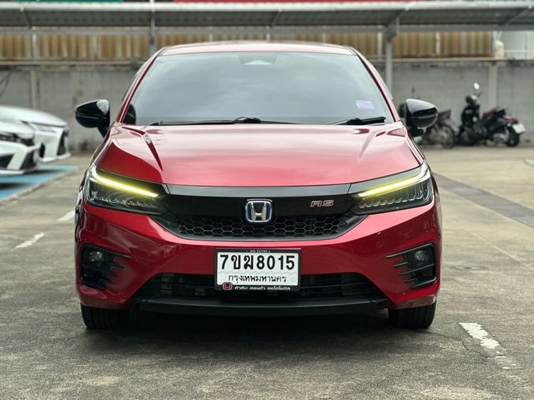 Honda City 2022 1.5 e:HEV RS Sedan ไฮบริด ไม่ติดแก๊ส เกียร์อัตโนมัติ แดง รูปที่ 2