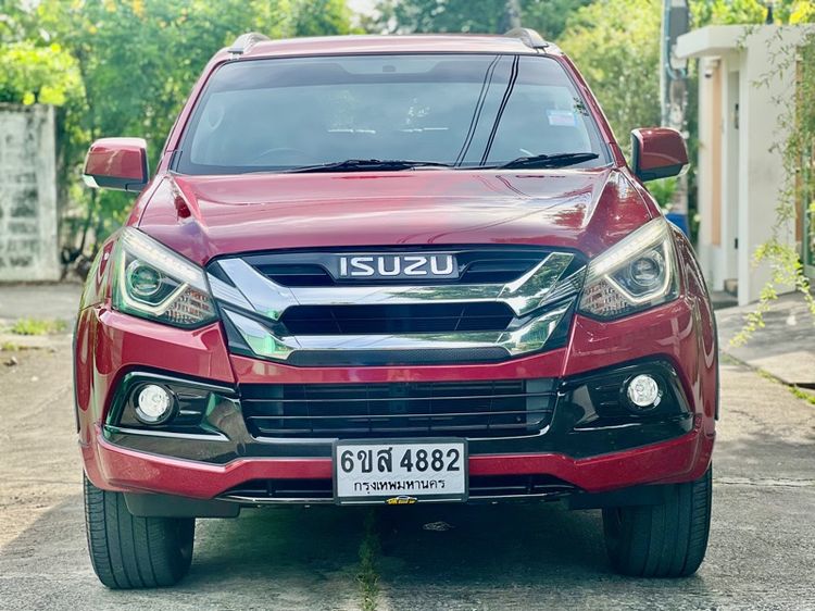 Isuzu MU-X 2019 1.9 Utility-car ดีเซล ไม่ติดแก๊ส เกียร์อัตโนมัติ แดง รูปที่ 2