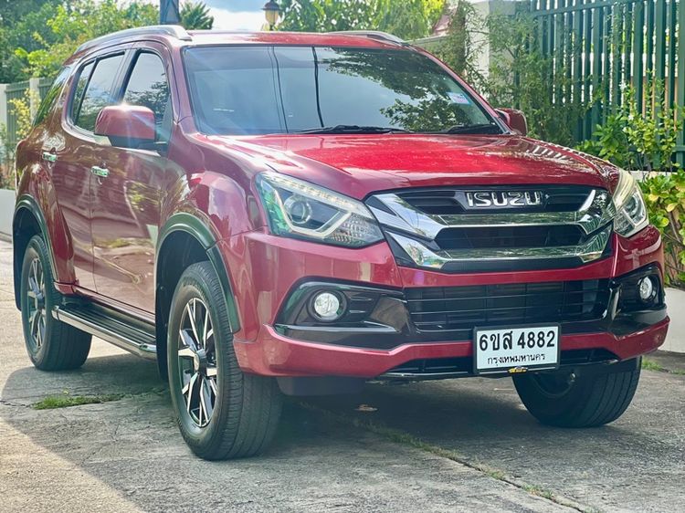 Isuzu MU-X 2019 1.9 Utility-car ดีเซล ไม่ติดแก๊ส เกียร์อัตโนมัติ แดง รูปที่ 3