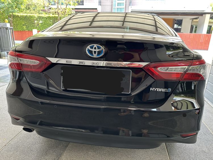 Toyota Camry 2019 2.5 HV ไฮบริด ไม่ติดแก๊ส เกียร์อัตโนมัติ ดำ รูปที่ 2