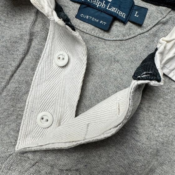 เสื้อยืดแขนยาว Polo RL​ Rugby​ by Ralph Lauren Size L  รูปที่ 5