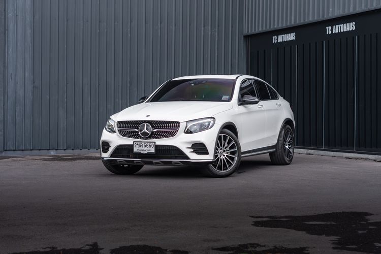 Mercedes-Benz GLC-Class 2019 GLC250 Utility-car เบนซิน ไม่ติดแก๊ส เกียร์อัตโนมัติ ขาว รูปที่ 3
