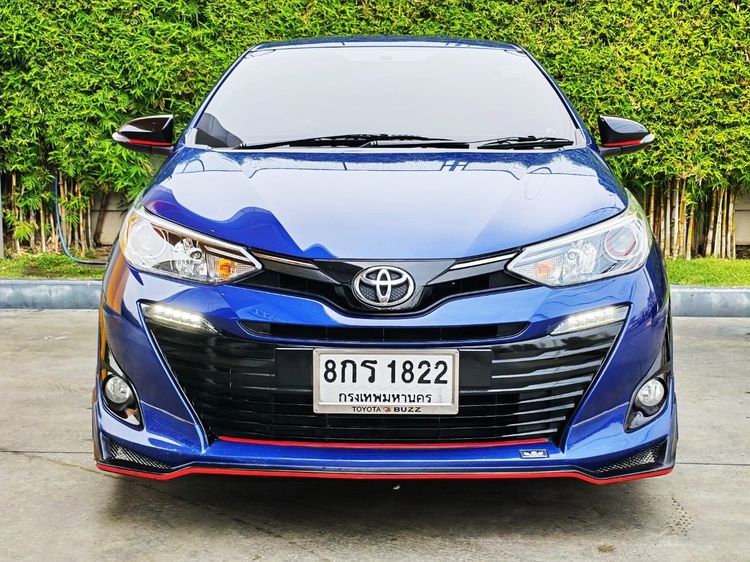 Toyota Yaris ATIV 2019 1.2 S Sedan เบนซิน ไม่ติดแก๊ส เกียร์อัตโนมัติ น้ำเงิน รูปที่ 3