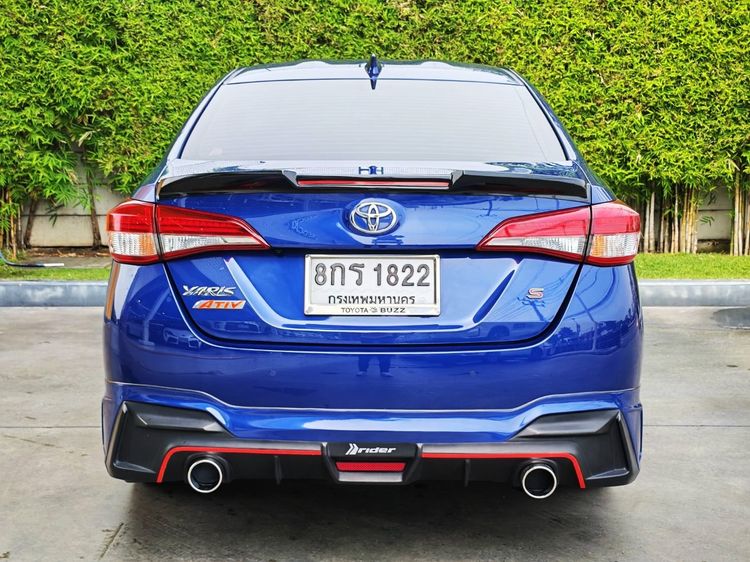Toyota Yaris ATIV 2019 1.2 S Sedan เบนซิน ไม่ติดแก๊ส เกียร์อัตโนมัติ น้ำเงิน รูปที่ 4