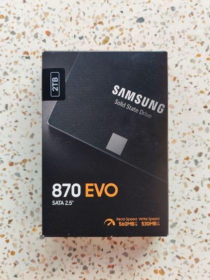 SSD SAMSUNG 870 EVO 2TB มือหนึ่ง รูปที่ 2