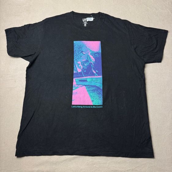เสื้อยืด Uniqlo​ x​ Girl Skateboard Size XL  รูปที่ 5