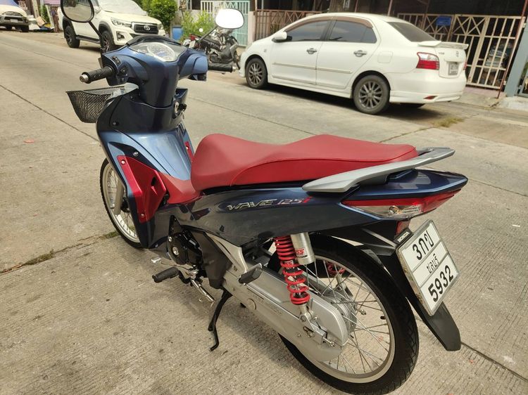 🛵ยังไงก็ขาย WAVE125i ปี 63 เครื่องไม่เดิม ท่อดังนิดๆ สีสวย สตาร์ทมือ เล่มชุดโอนครบ+เปลี่ยนถ่ายน้ำมันเครื่องฟรี ส่งฟรี30 ก.ม รูปที่ 6