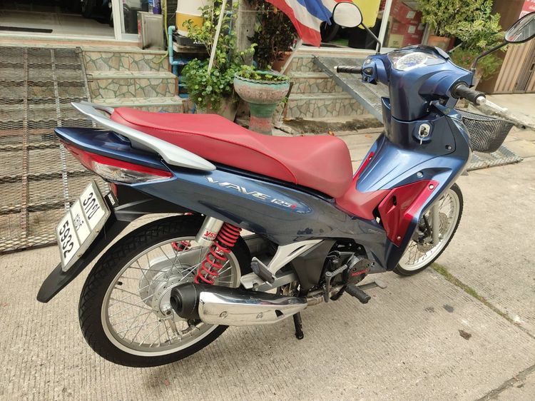 🛵ยังไงก็ขาย WAVE125i ปี 63 เครื่องไม่เดิม ท่อดังนิดๆ สีสวย สตาร์ทมือ เล่มชุดโอนครบ+เปลี่ยนถ่ายน้ำมันเครื่องฟรี ส่งฟรี30 ก.ม รูปที่ 7
