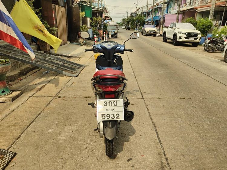 🛵ยังไงก็ขาย WAVE125i ปี 63 เครื่องไม่เดิม ท่อดังนิดๆ สีสวย สตาร์ทมือ เล่มชุดโอนครบ+เปลี่ยนถ่ายน้ำมันเครื่องฟรี ส่งฟรี30 ก.ม รูปที่ 5