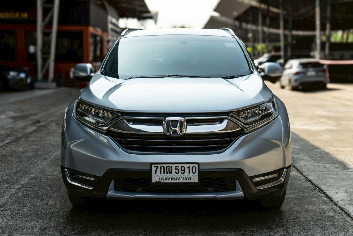 Honda CR-V 2017 2.4 EL Utility-car เบนซิน ไม่ติดแก๊ส เกียร์อัตโนมัติ บรอนซ์เงิน รูปที่ 4