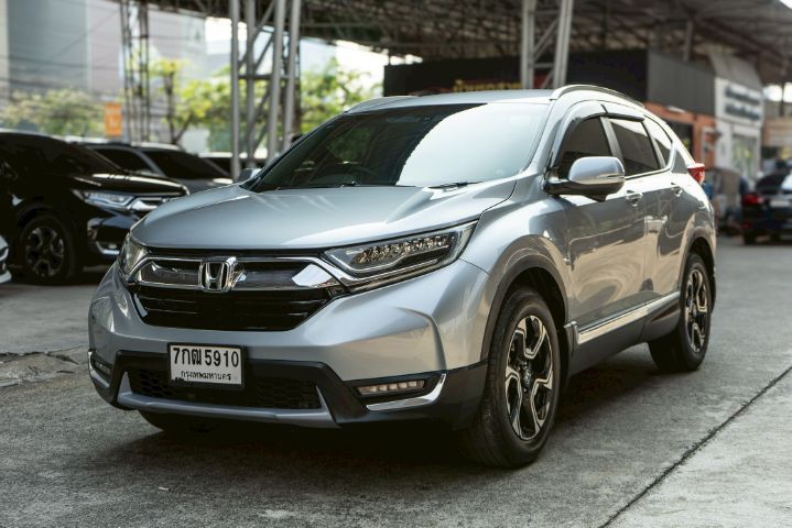 Honda CR-V 2017 2.4 EL Utility-car เบนซิน ไม่ติดแก๊ส เกียร์อัตโนมัติ บรอนซ์เงิน รูปที่ 3