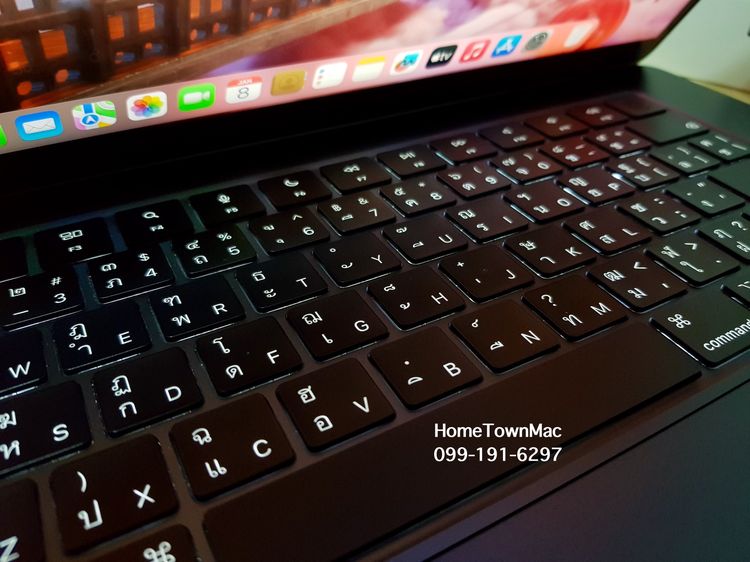 MacbookAir (Retina15-inch, 2024) M3 8-Core CPU 10-Core GPU SSD 256Gb Ram 8Gb สี Midnight ครบกล่อง มีประกัน รูปที่ 8