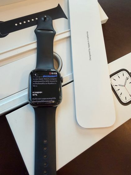 Apple Watch  S7 45 mm รุ่นพิเศษ ตัวสแตนเลส Stainless Steel  GPS -LTe ใช้ซิมได้ รูปที่ 13