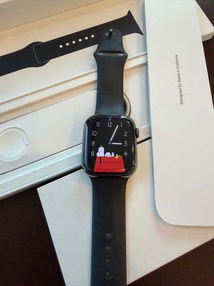 Apple Watch  S7 45 mm รุ่นพิเศษ ตัวสแตนเลส Stainless Steel  GPS -LTe ใช้ซิมได้ รูปที่ 12