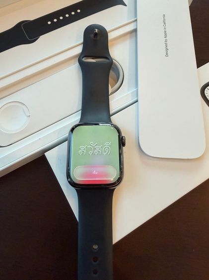 Apple Watch  S7 45 mm รุ่นพิเศษ ตัวสแตนเลส Stainless Steel  GPS -LTe ใช้ซิมได้ รูปที่ 10